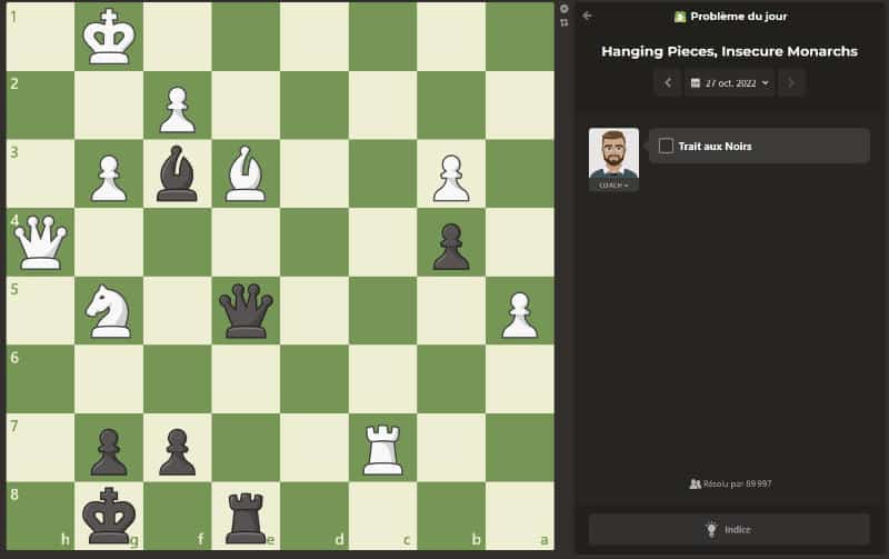 Avis Chess.com : la meilleure plateforme d’échecs en ligne ? 6 chess.com propose par exemple le problème du jour pour gagner en compétence