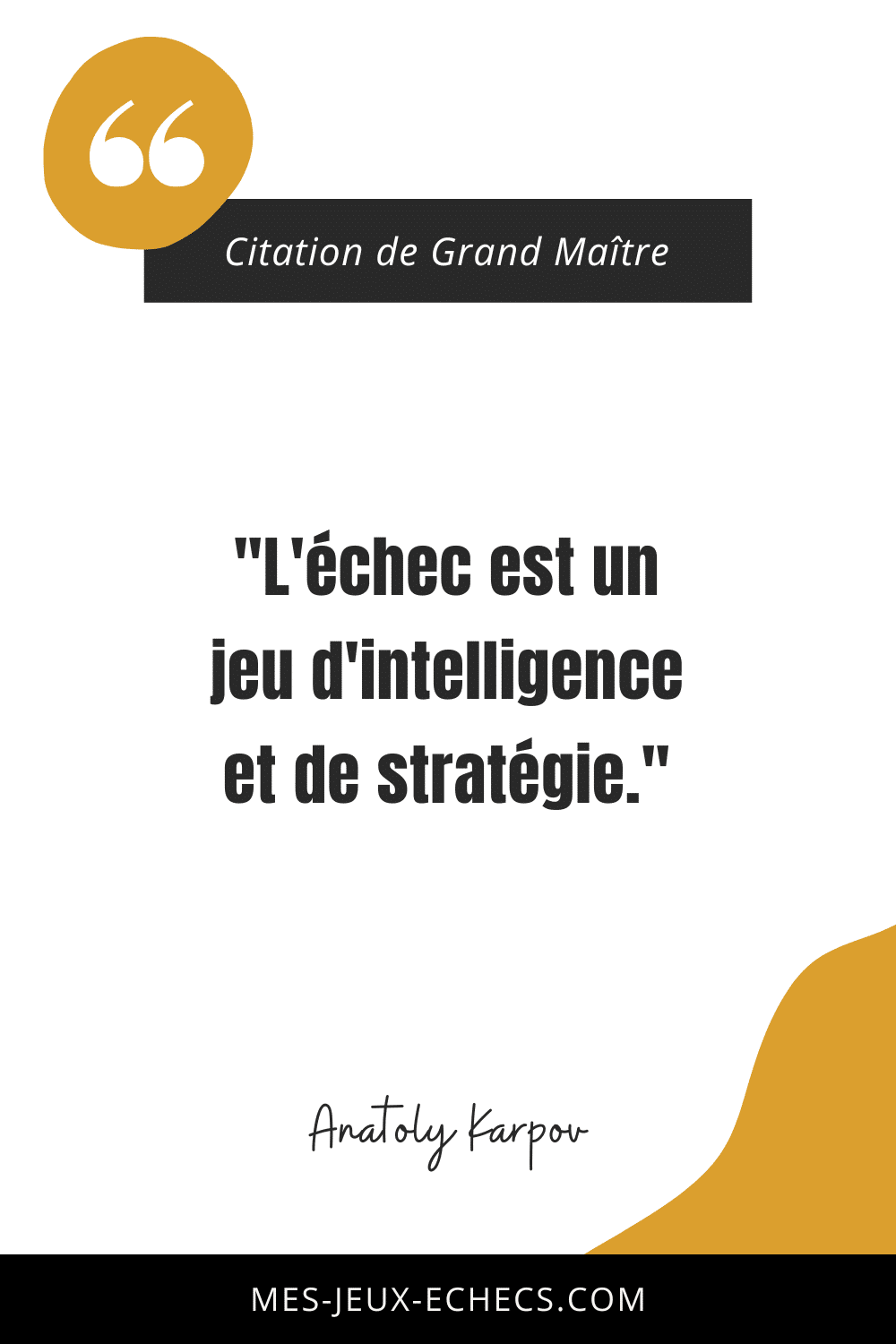 Dopez votre mindset avec les meilleurs citations des Grands Maîtres 13 "Les échecs sont un jeu de patience." - Wilhelm Steinitz